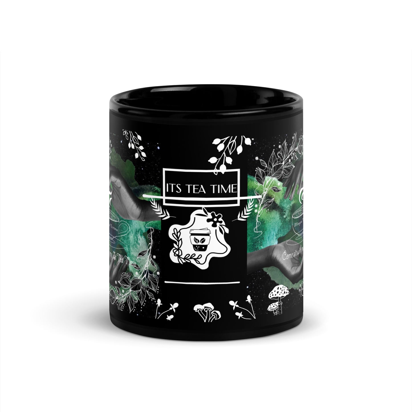 Black Glossy Mug