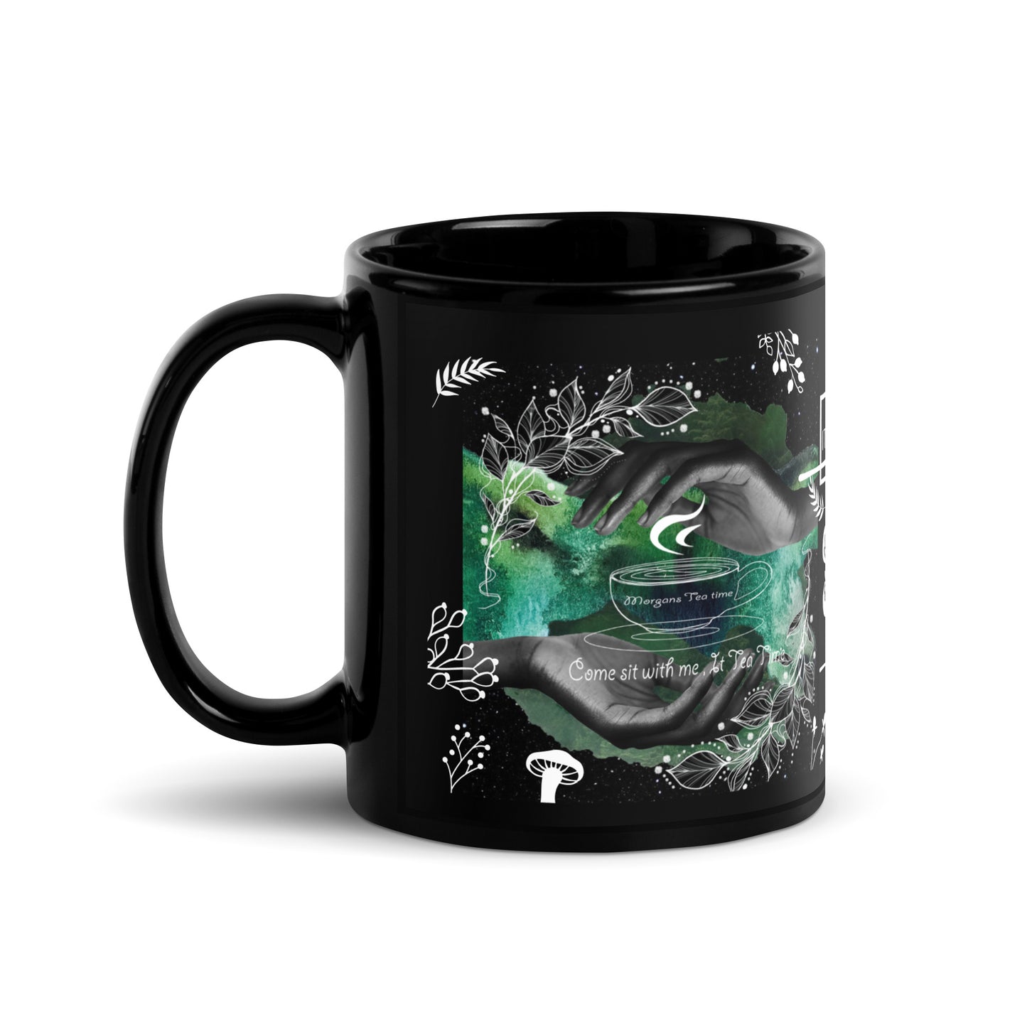 Black Glossy Mug