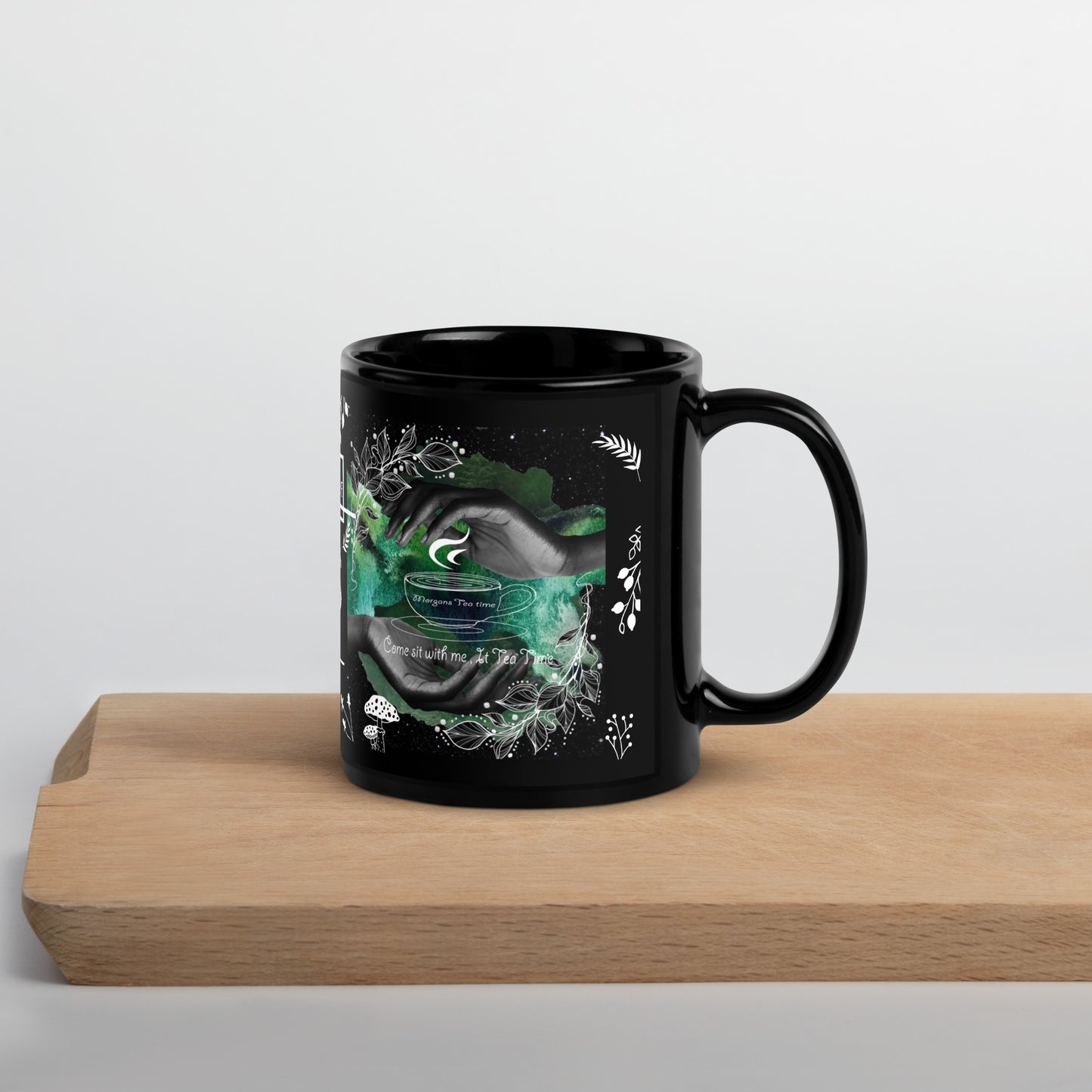 Black Glossy Mug