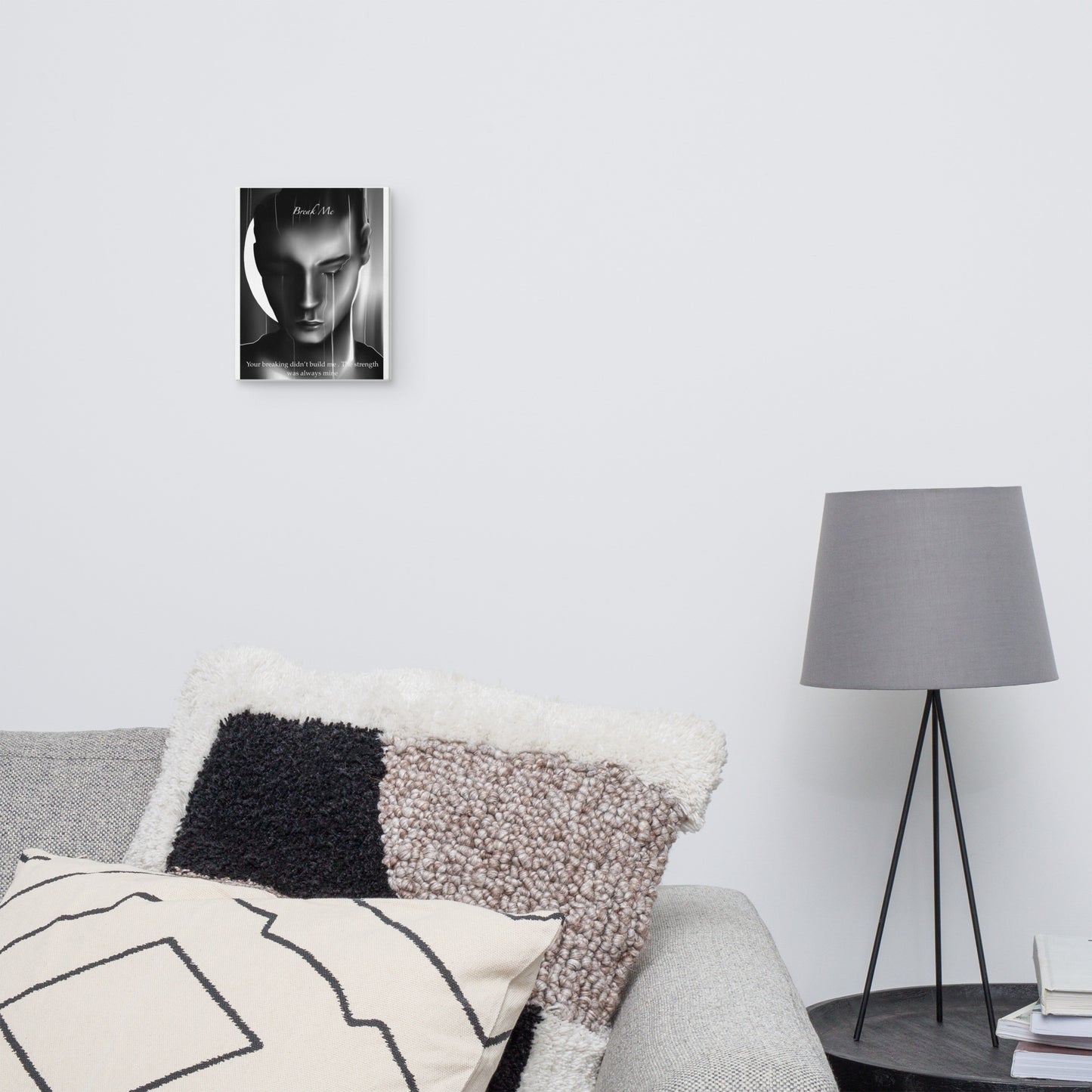 Break me : wall art canvas print