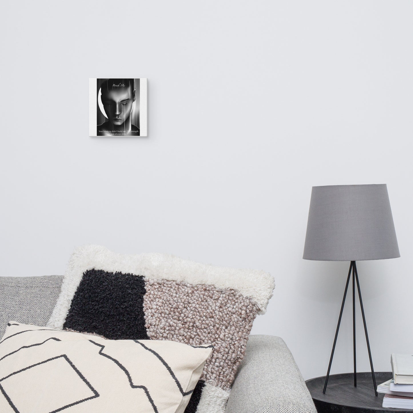 Break me : wall art canvas print
