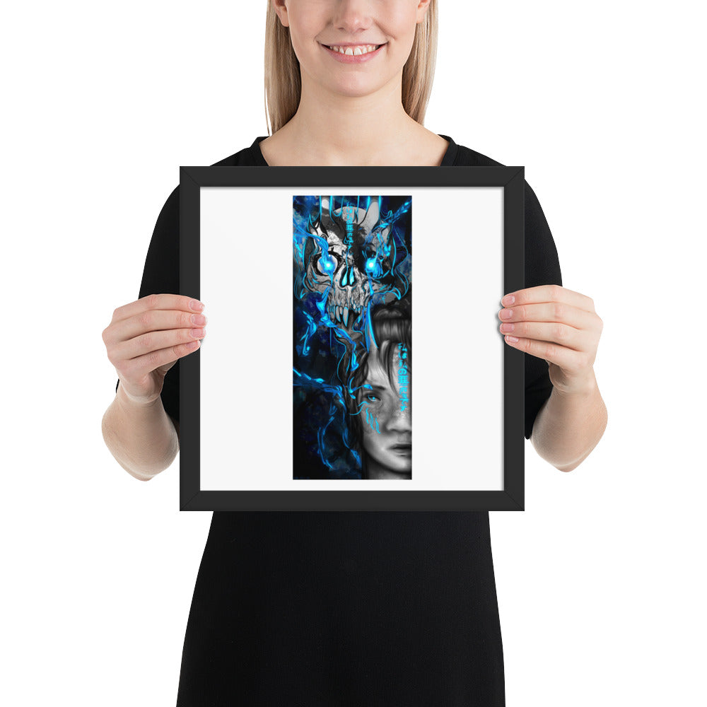 Demon Framed poster
