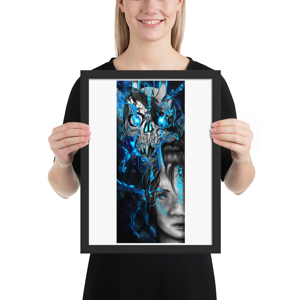 Demon Framed poster