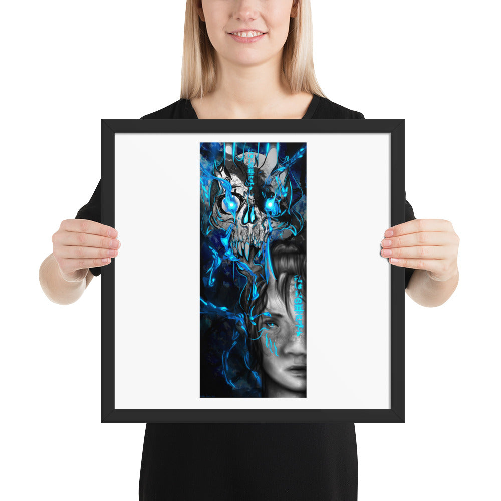Demon Framed poster