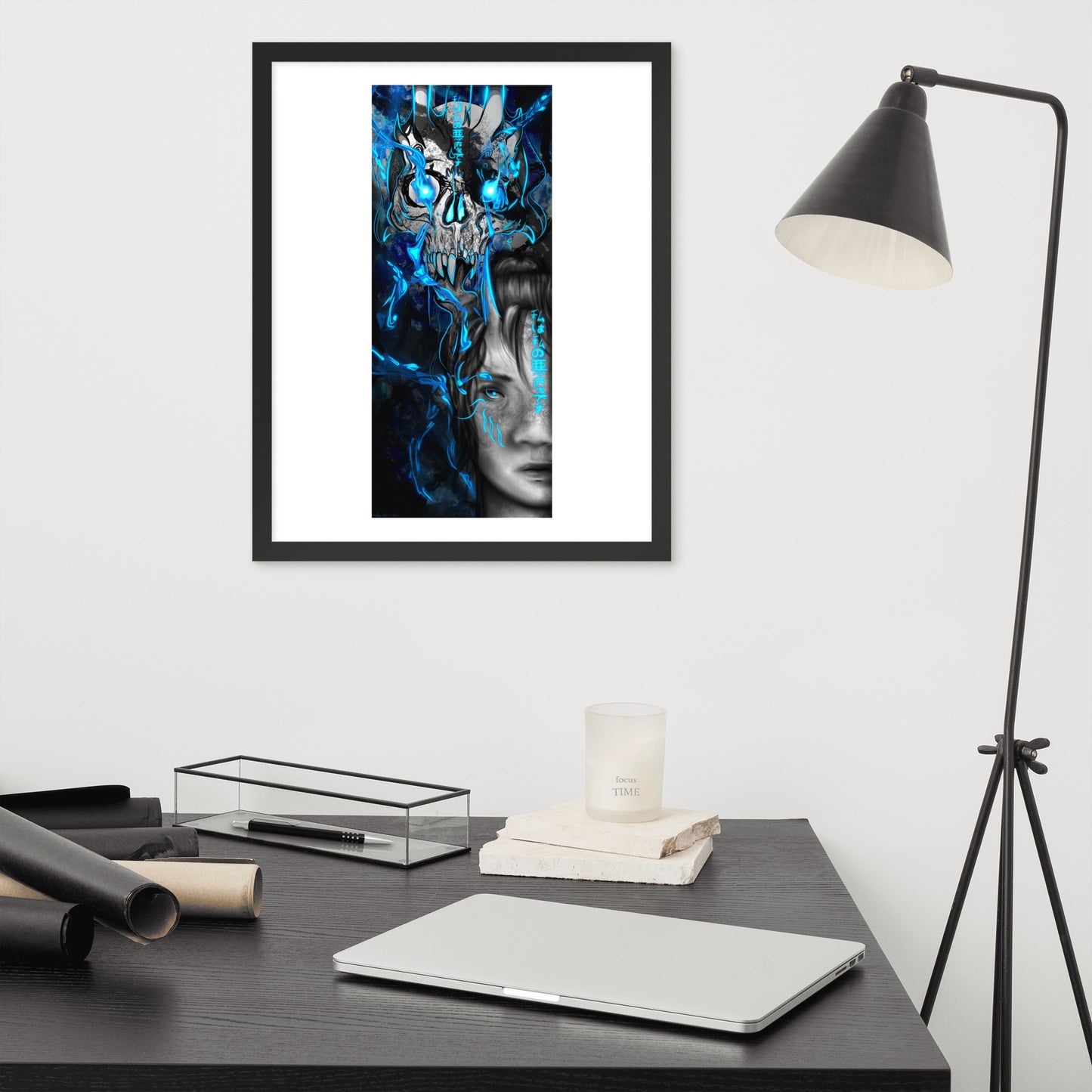 Demon Framed poster
