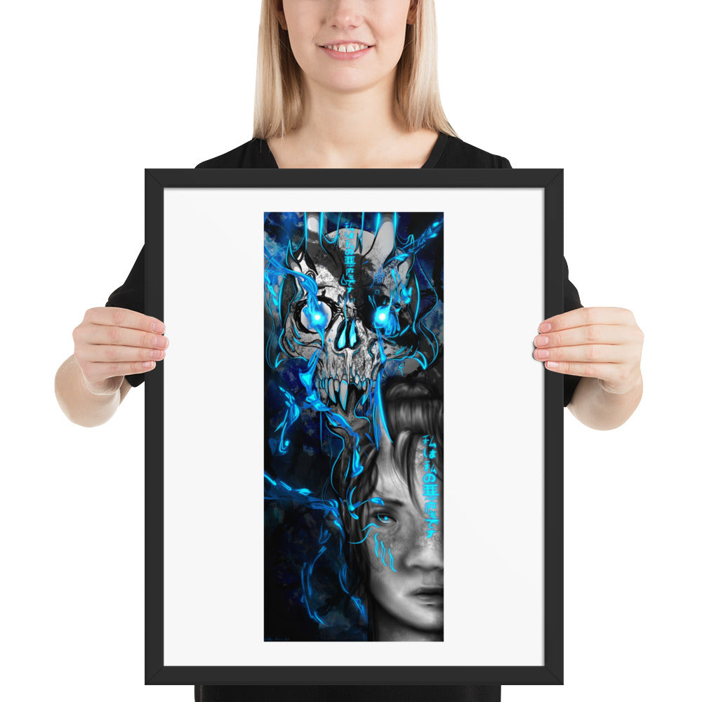 Demon Framed poster