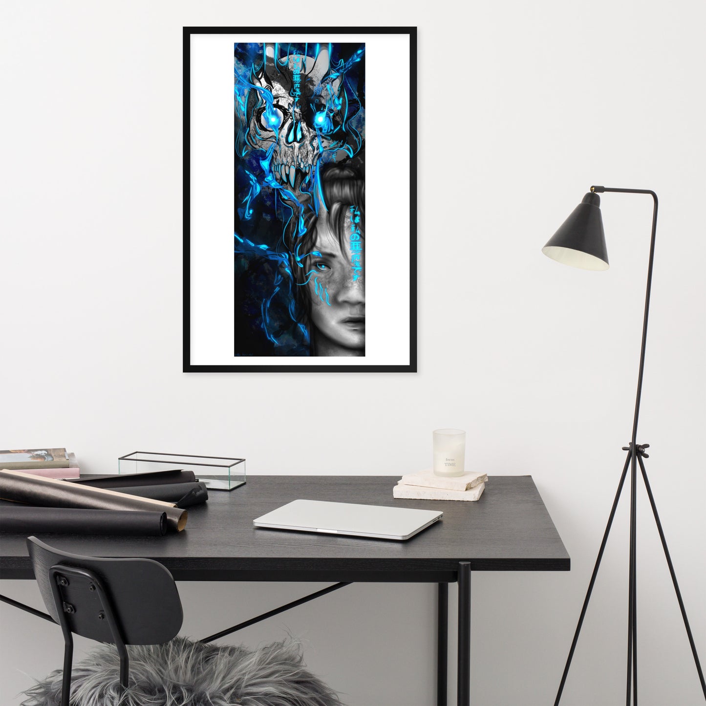 Demon Framed poster