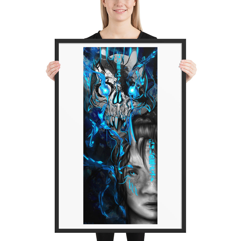 Demon Framed poster