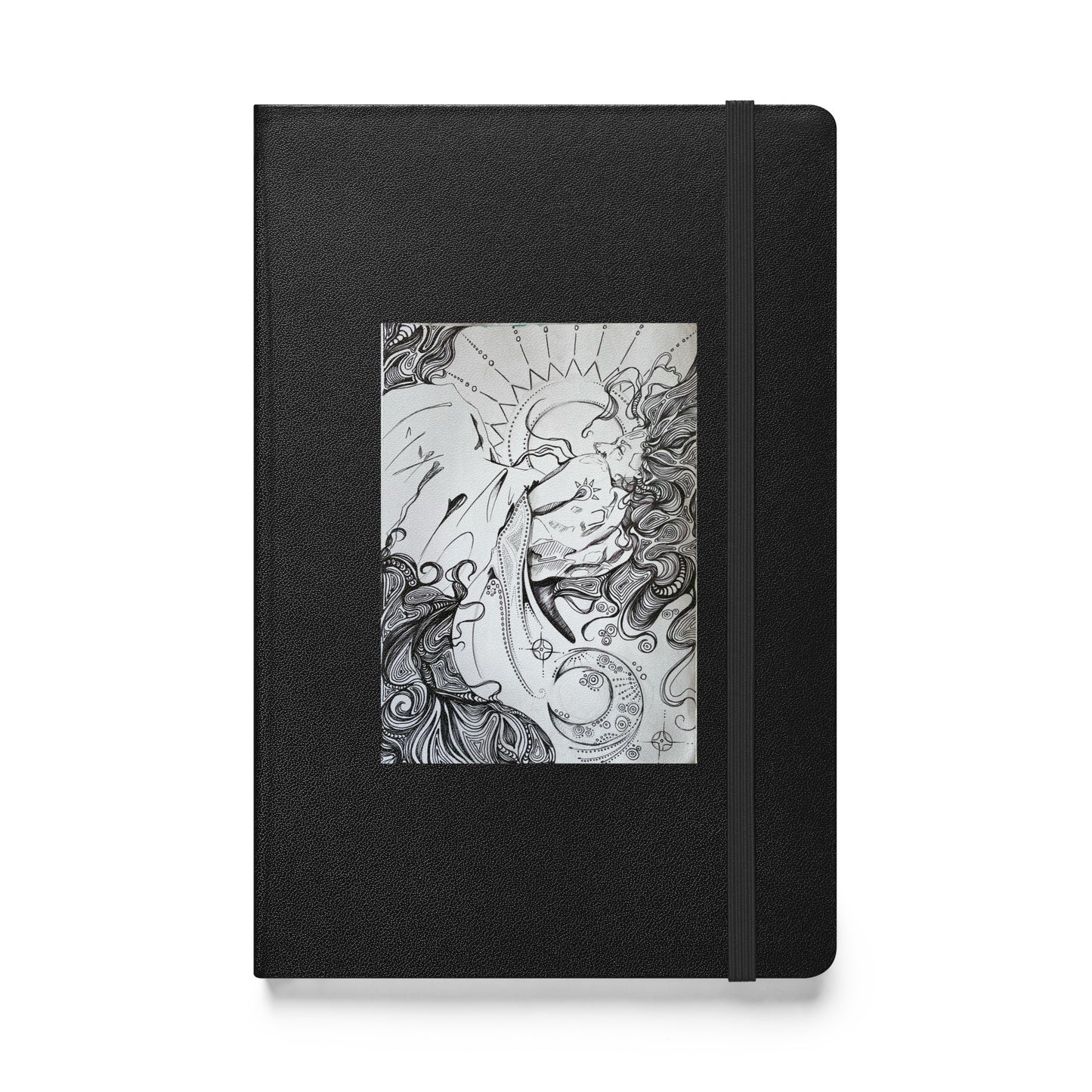 Hardcover bound notebook