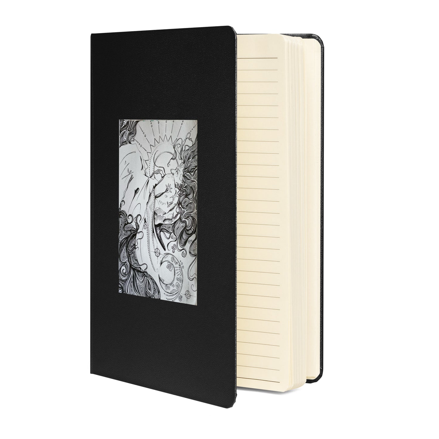 Hardcover bound notebook