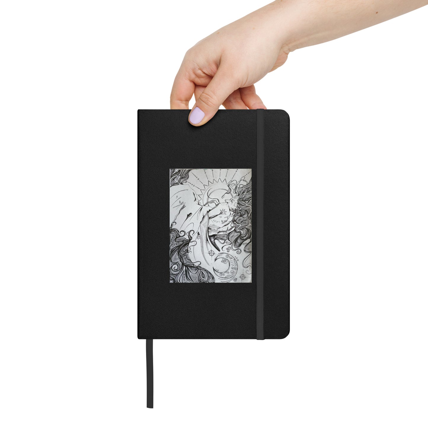 Hardcover bound notebook