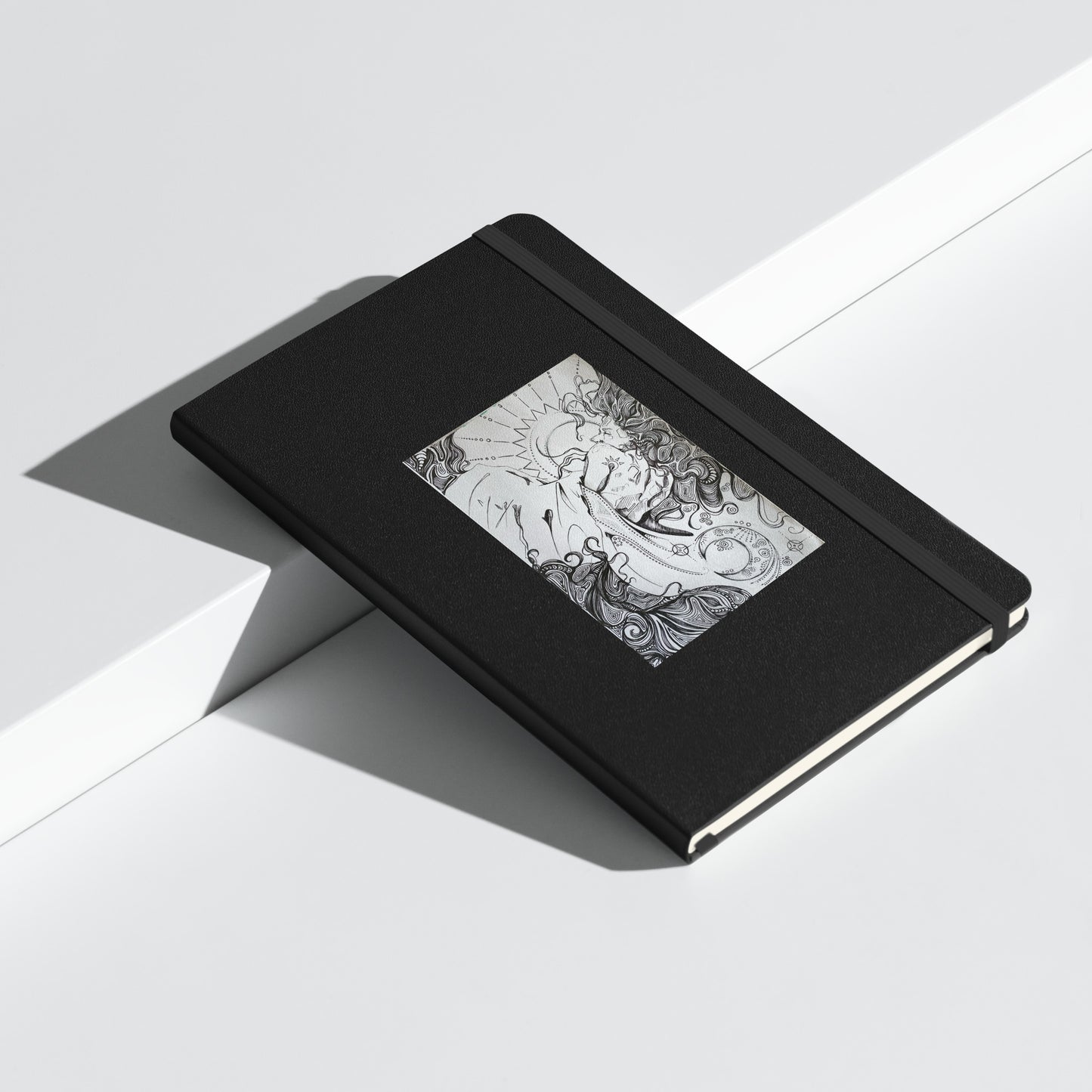 Hardcover bound notebook