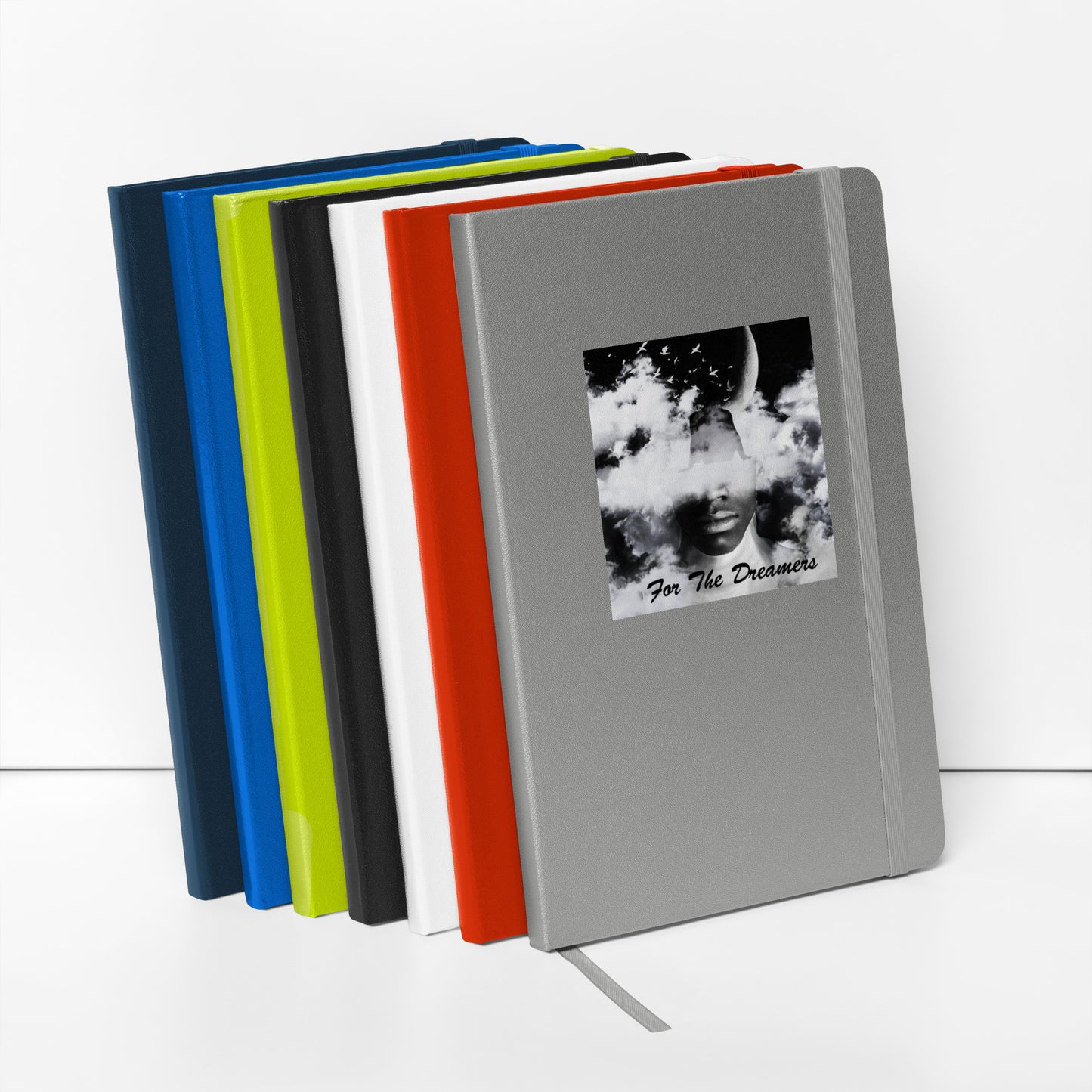 Hardcover bound notebook