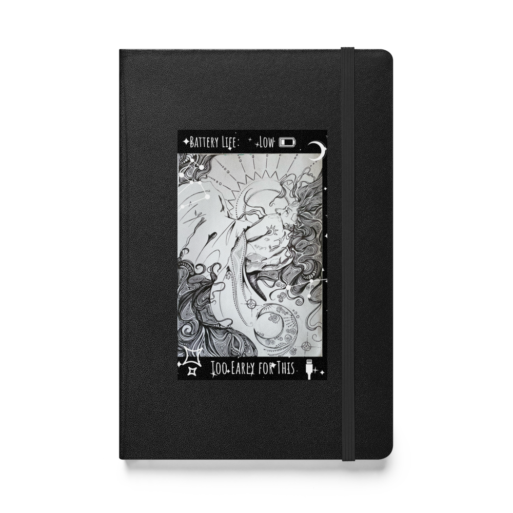 Hardcover bound notebook