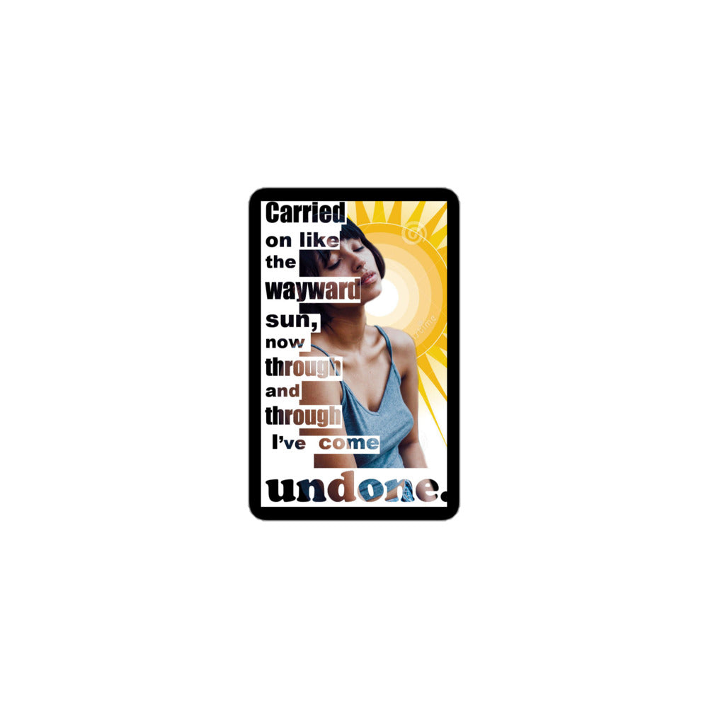 Carry On - Bubble-free stickers
