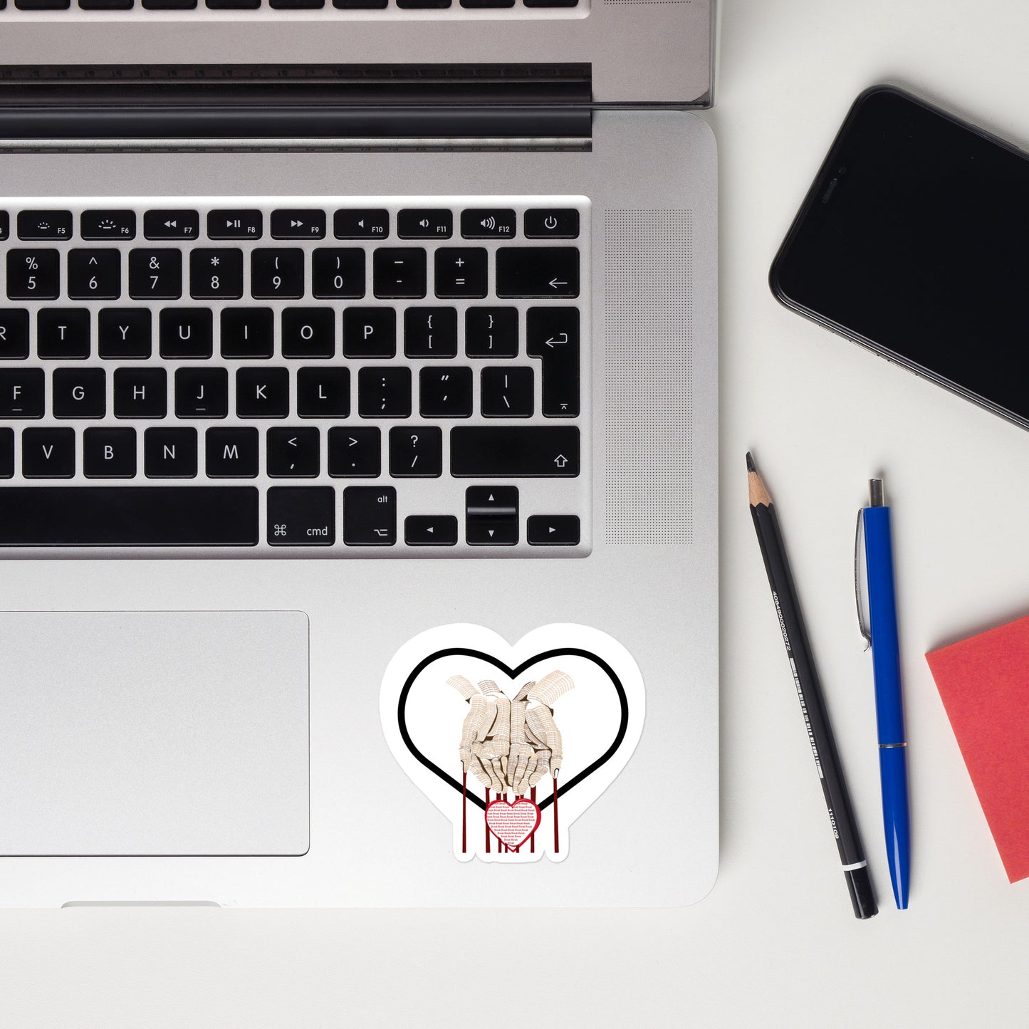 Heart - Bubble-free stickers