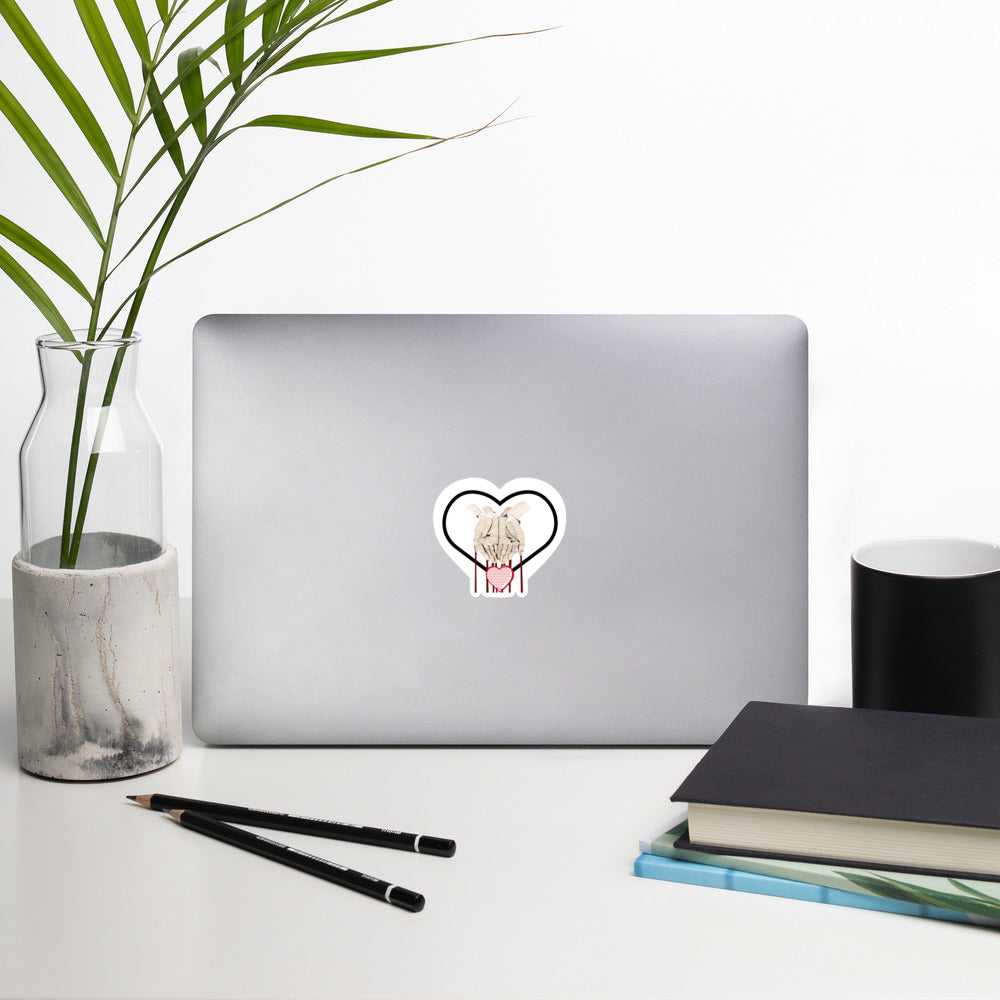 Heart - Bubble-free stickers