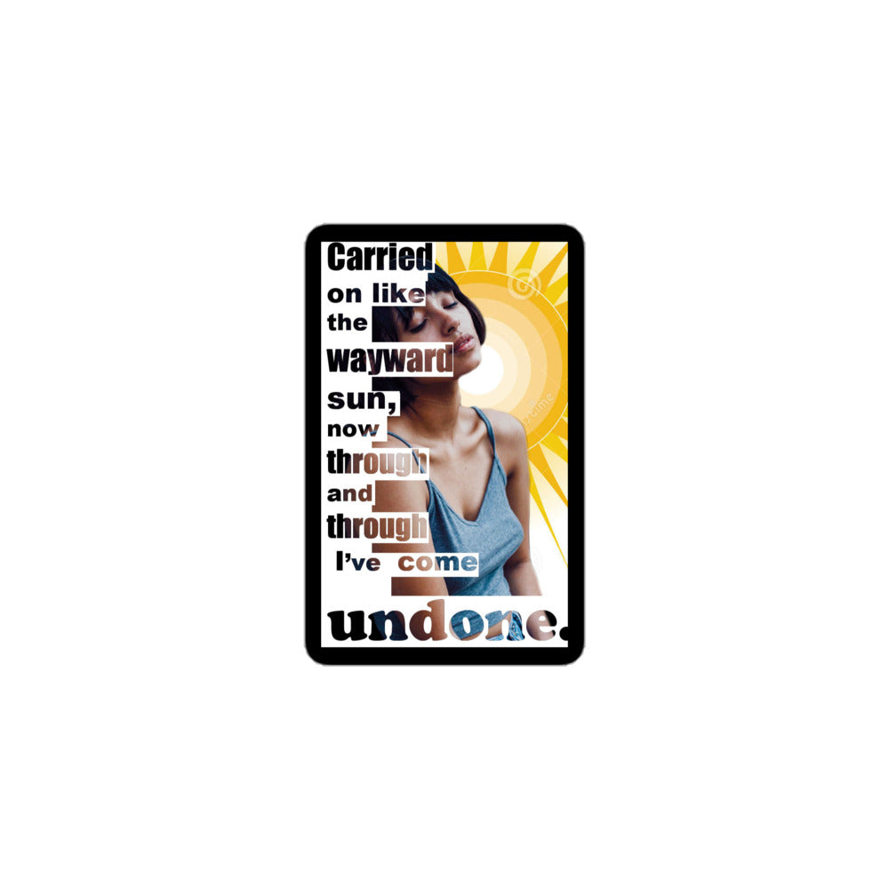 Carry On - Bubble-free stickers
