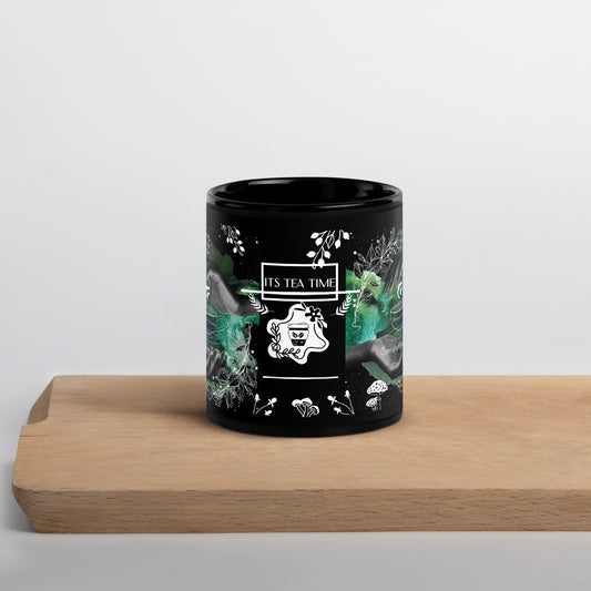 Black Glossy Mug