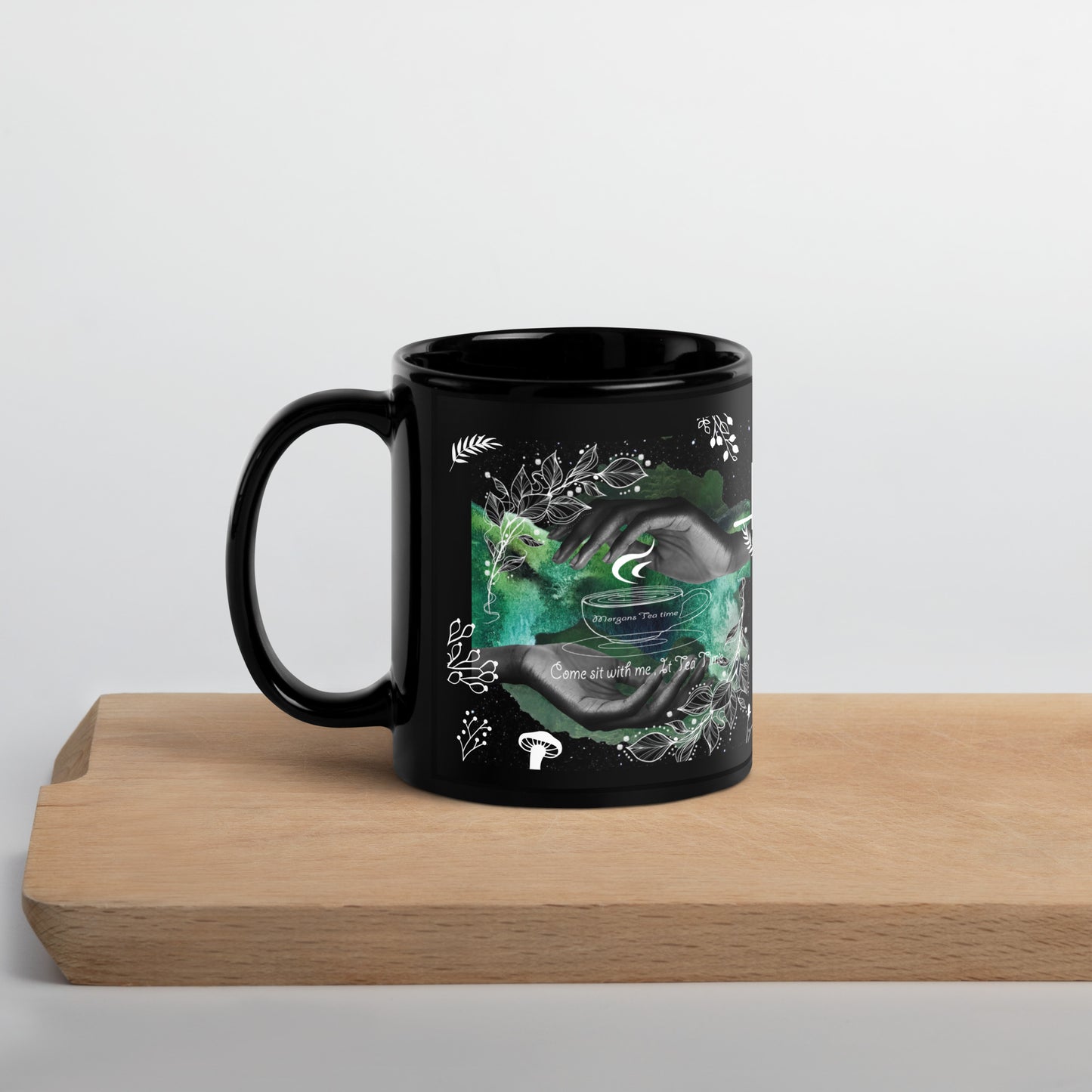 Black Glossy Mug