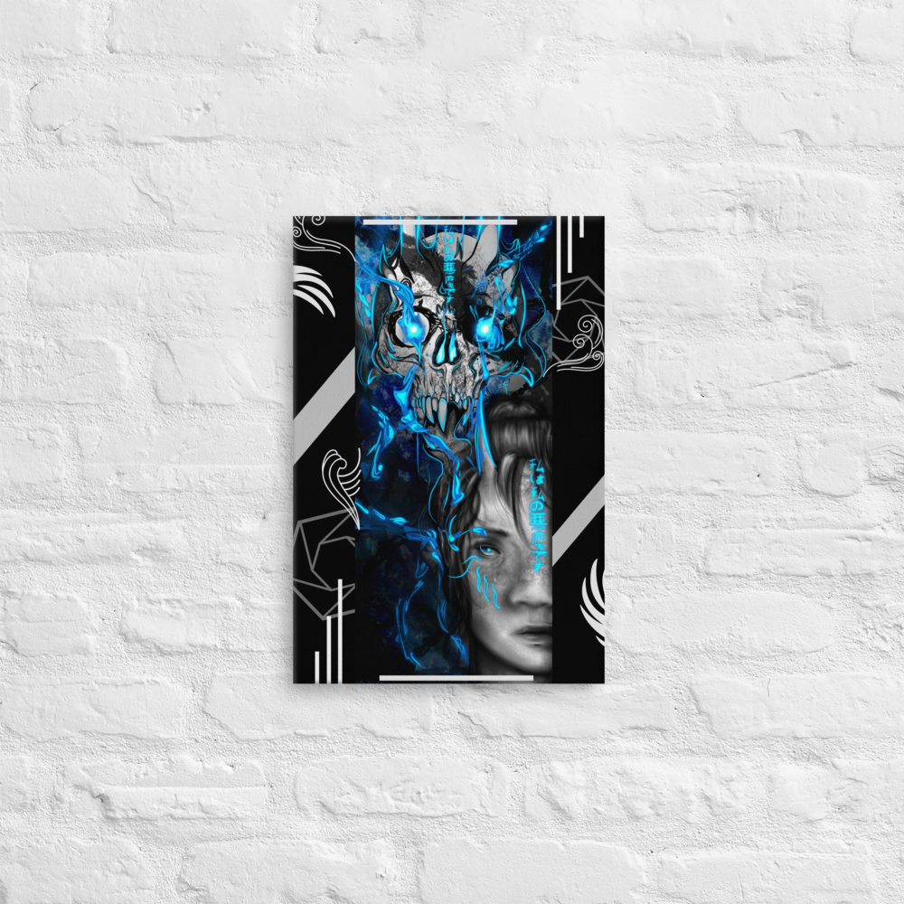 Demon art Thin canvas